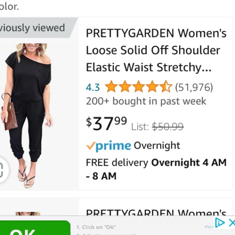 NWT Medium size Black Romper for women.